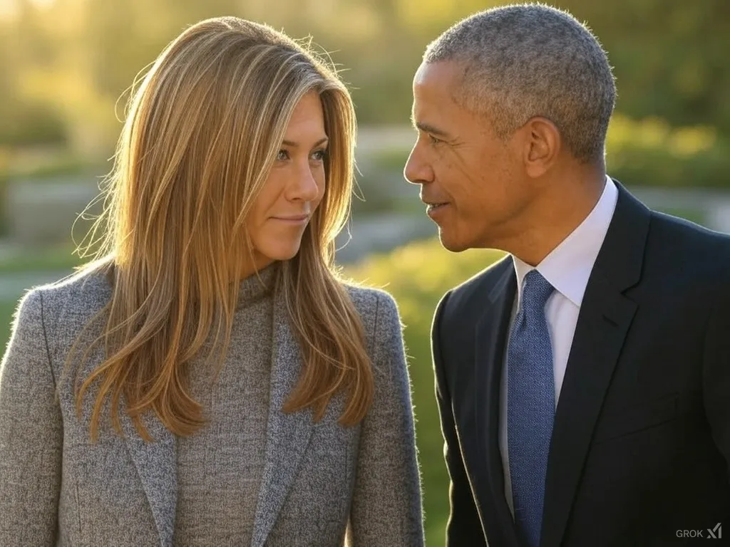 Supuesto romance entre Obama y Aniston genera controversia