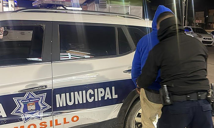 Amenaza a su hija de muerte y lo arrestan en la colonia Mirasoles