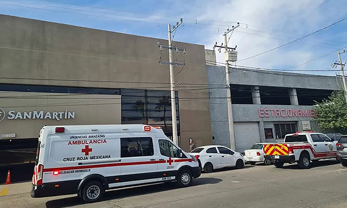 Muere al entregar flores en una funeraria en el centro de la ciudad