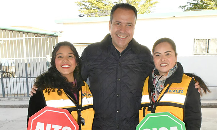 Inicia Toño Astiazarán programa Guardianes Viales en escuelas de Hermosillo