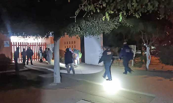 Trasladan a 22 personas a albergues para resguardarlos; Autoridades municipales