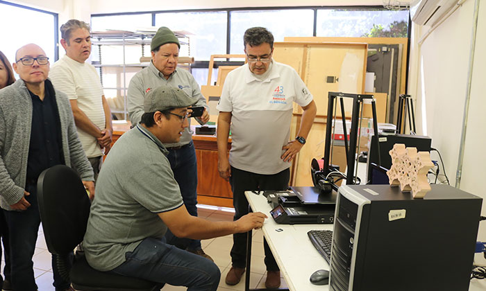 Capacitan a docentes en creación de diseños 3D en el Itesca