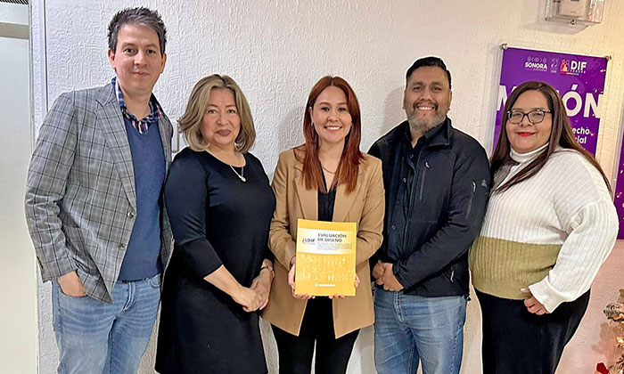 DIF Sonora es reconocido en apoyos asistenciales; Según la Evaluación de Diseño 2024