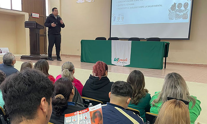 Promueve buena salud mental entre alumnos y maestros