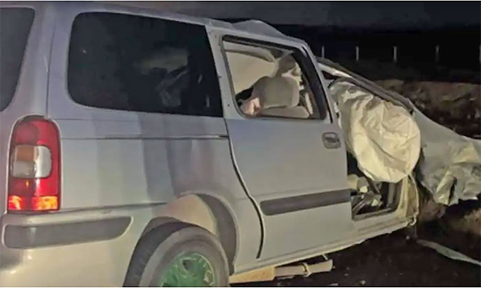 Fallecen dos personas en choque en la carretera Sonoyta-SLRC