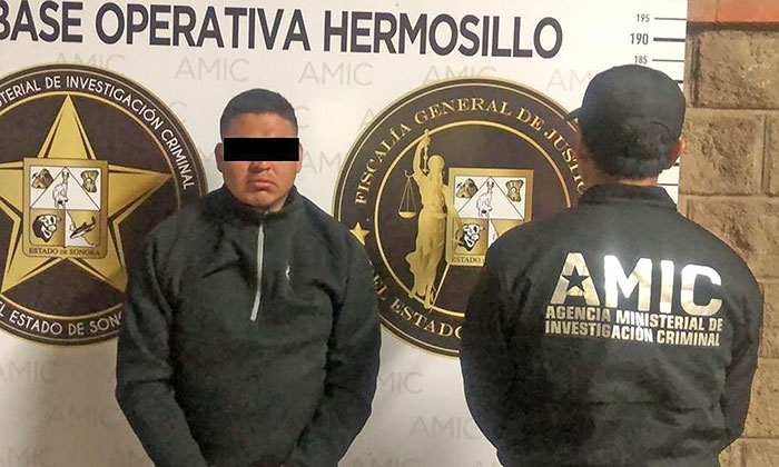 Ejecutan orden de aprehensión por robo de vehículo en Caborca