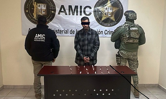 Capturan a estadounidense con droga en San Luis Río Colorado