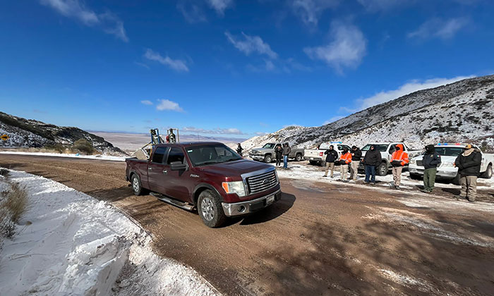 Reabren paso en Agua Prieta-Janos tras paso de tormenta invernal