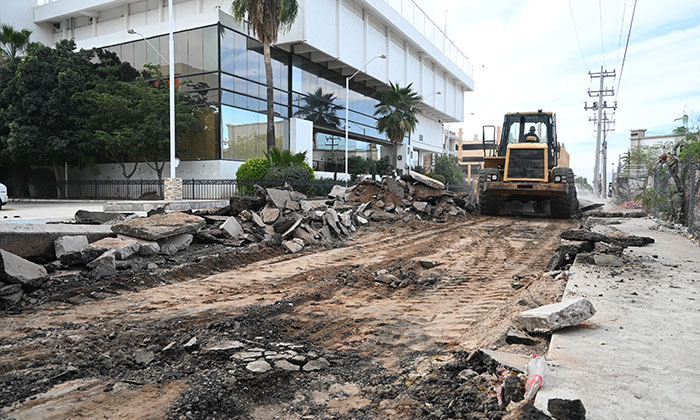 Reanudan obras en centro histórico; Autoridades de Sidur