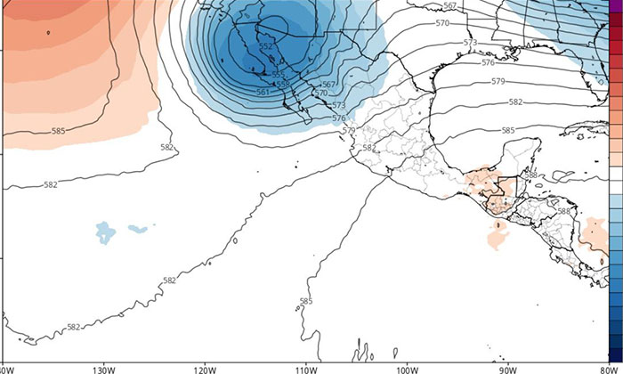 Anuncian tormenta invernal para Sonora a partir del próximo miércoles