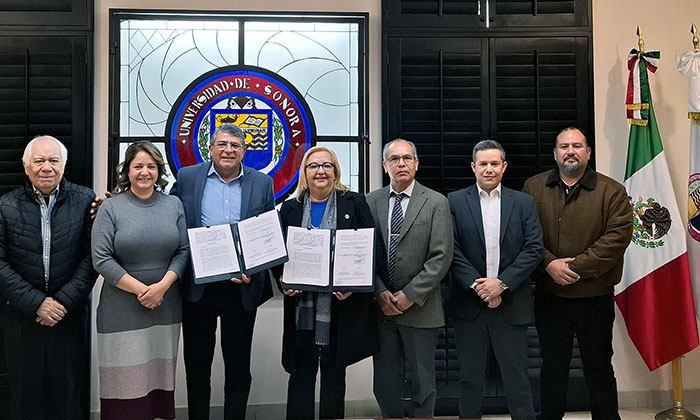 Firma Unison convenio con Colegio de Ingenieros Civiles para certificar a egresados agremiados