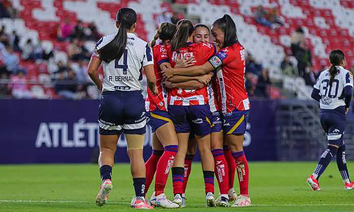 Vence Atlético femenil a Monterrey; Da la sorpresa y se impone 1-0