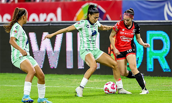 Vence Santos Laguna a Atlas por 3-1 en la Liga MX Femenil