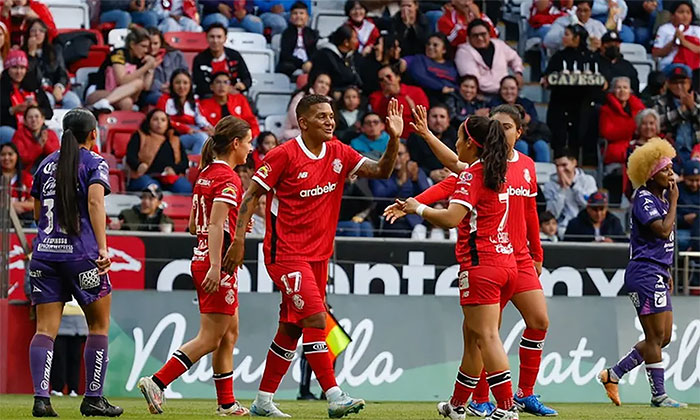 Diablas pegan goliza a Cañoneras en el Torneo Clausura 2025