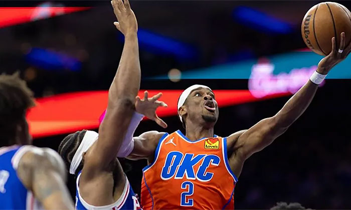 Domina Thunder a Filadelfia por 118-102