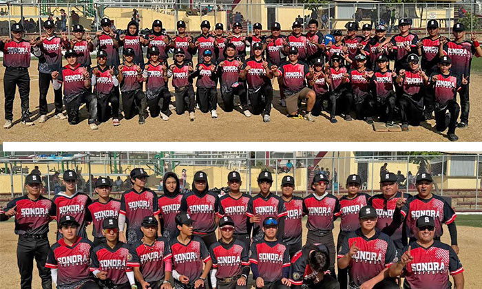 Suma Sonora dos cetros en Nacional de Softbol en las categorías Sub 14 y Sub 17