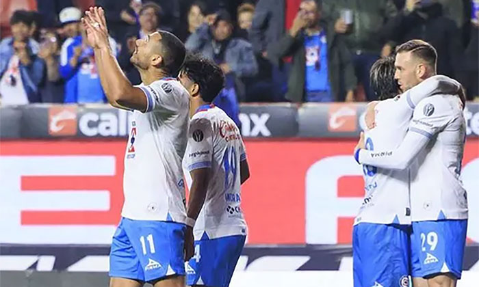 Se impone Cruz Azul a Xolos por 3-2