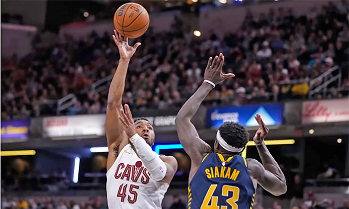 Superan Cavaliers a Pacers por 127-117