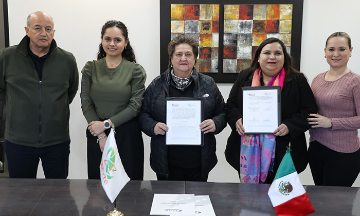 Firman convenio de colaboración Cecyte y el ISAP