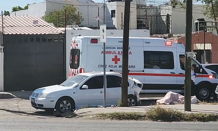 Deja carambola un herido en la colonia Luis Encinas