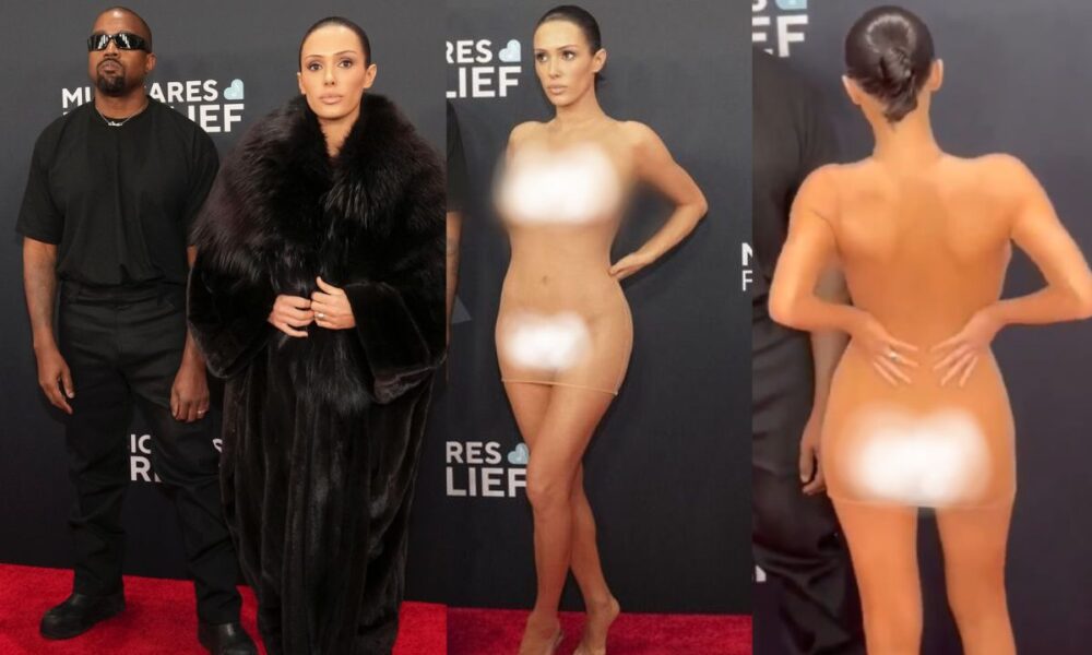 Bianca Censori desata polémica en los Grammy 2025 con su atrevido vestido