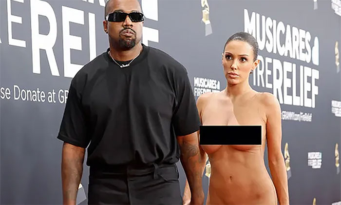 Especulan divorcio de Kanye West y Bianca Censori tras exponerla desnuda