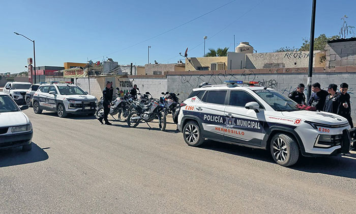 Implementan operativo contra inseguridad en el norponiente de la ciudad
