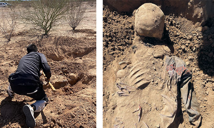 Localizan cuatro fosas clandestinas más en predio de la carretera 26