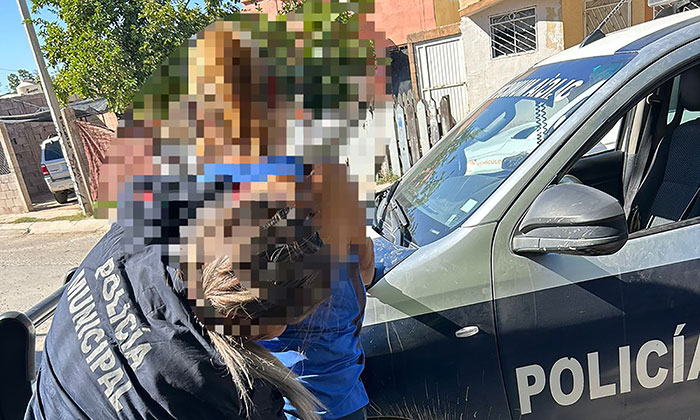 Detienen a empleada doméstica por presunto robo en la colonia Los Arcos