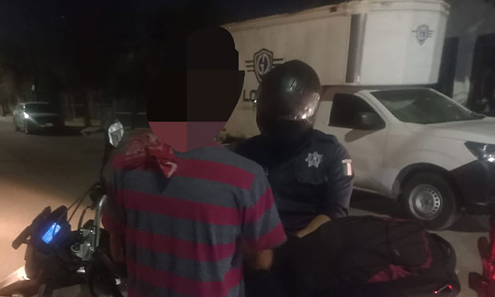 Capturan a presunto narcomenudista en la colonia El Mirador