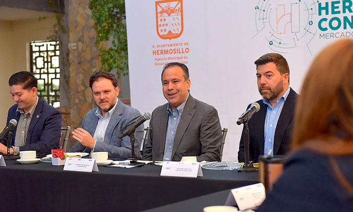 Impulsa Toño Astiazarán inversión y empleos a través del programa Hermosillo Conecta
