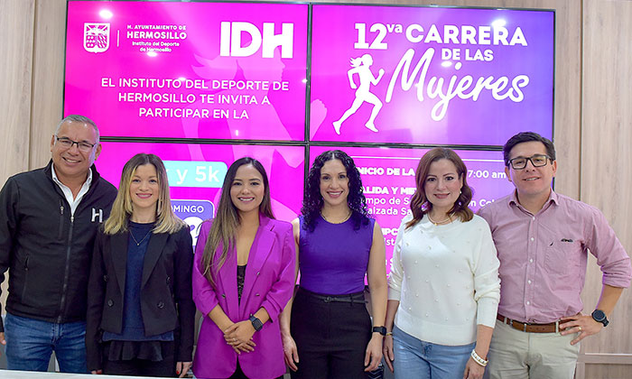 Invita a Carrera de las Mujeres este 2 de marzo; Ayuntamiento de Hermosillo