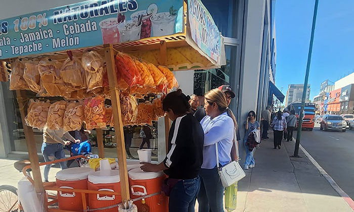 Repunta venta de aguas frescas en el Centro por alza en la temperatura