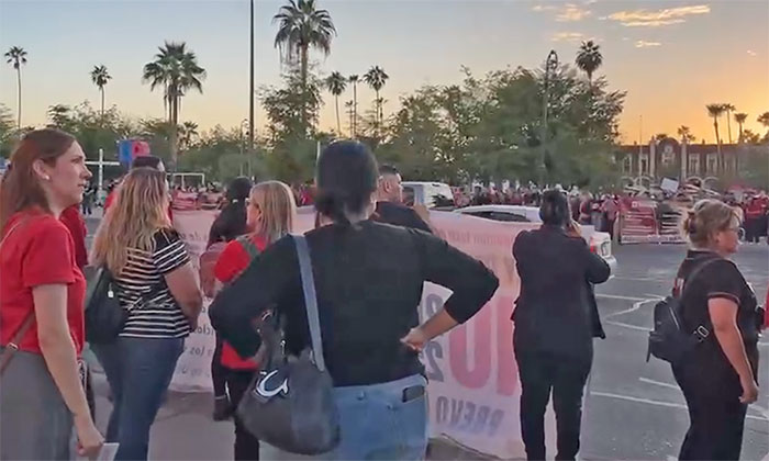 Rechazan maestros reforma a Ley del Issste