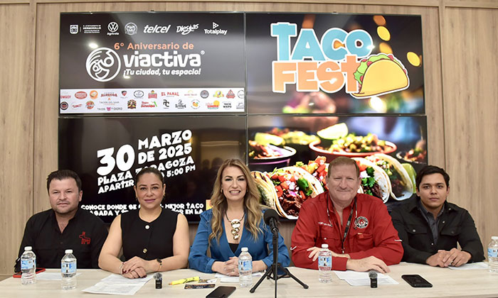 Celebrarán el Taco Fest en sexto aniversario de Víactiva