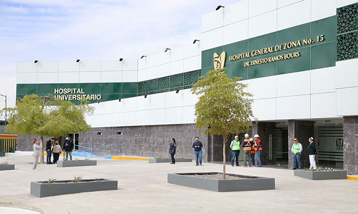 Supervisan avances de hospitales IMSS