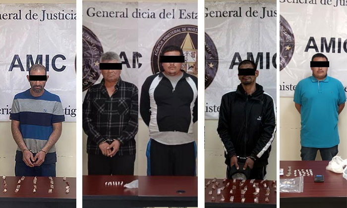 Arrestan en cateos a cinco personas en San Luis Río Colorado
