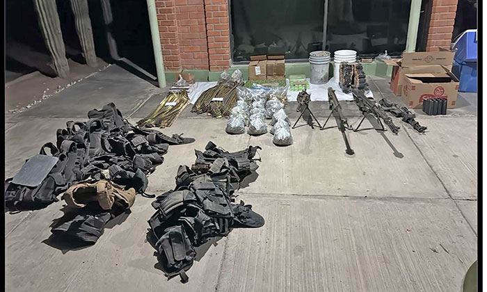 Arrestan a 463 personas con armas y drogas en operativos en la frontera norte