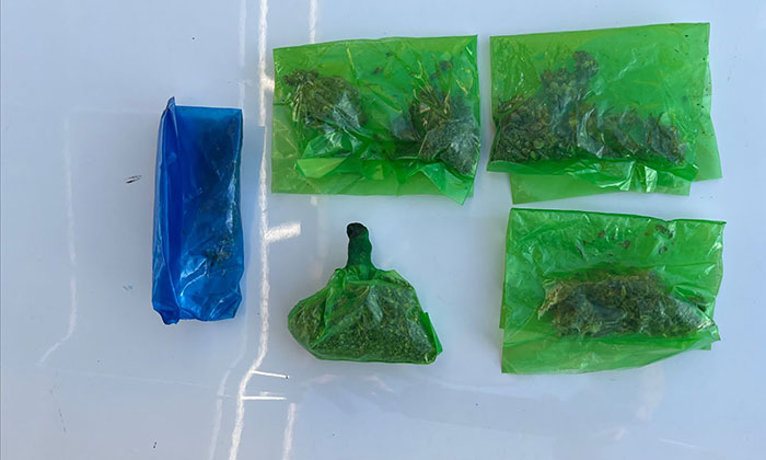 Encarcelan a sujeto con mariguana en la colonia Centro