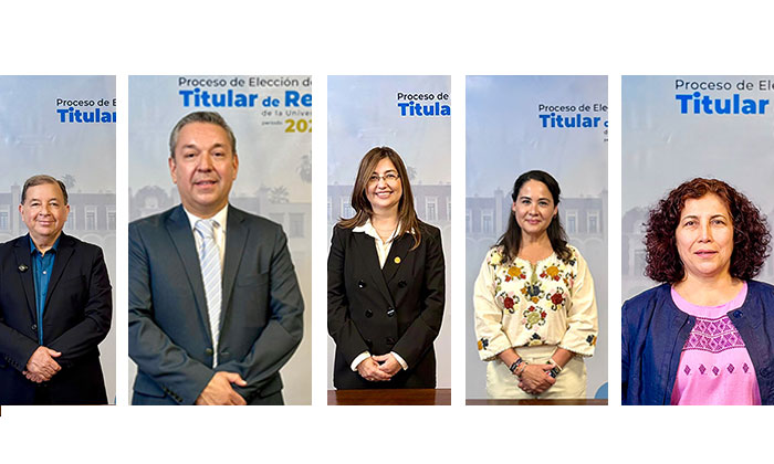 Presentan a aspirantes a ocupar rectoría de Unison; Quedaron cinco de seis inscritos