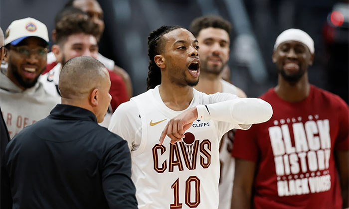 Cavaliers se impone a Pistones 118-115 con triple de Darius Garland