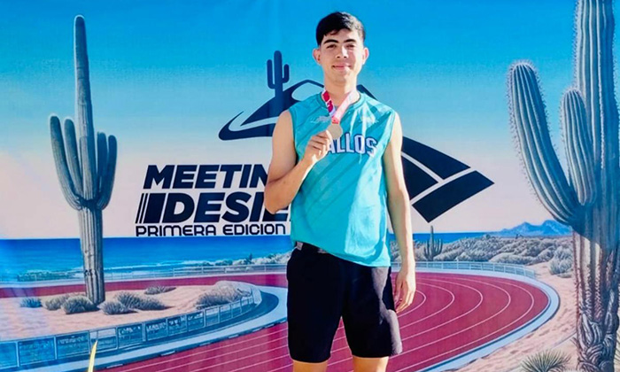 Avanza en atletismo estudiante de la Universidad Tecnológica de SLRC