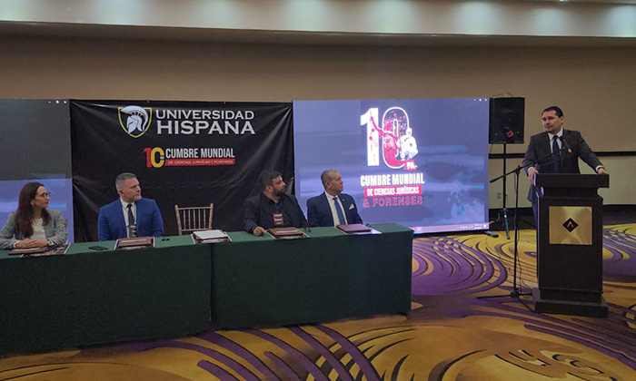 Celebran Cumbre Mundial de Ciencias Jurídicas y Forenses Hermosillo