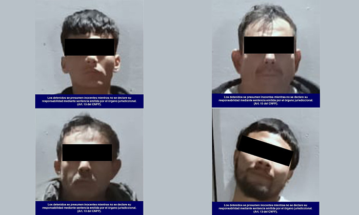 Detienen a sujetos fuertemente armados