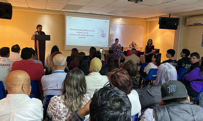 Celebra INE participación política de la mujer en Guaymas