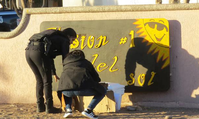 Hallan hielera con restos humanos en Obregón