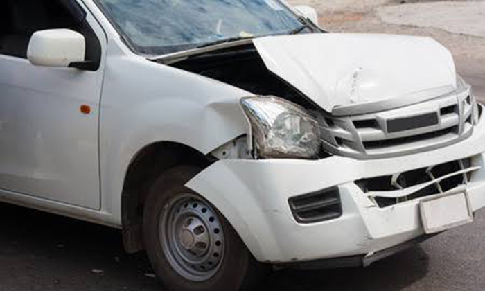 Se registra aparatoso accidente en San Carlos