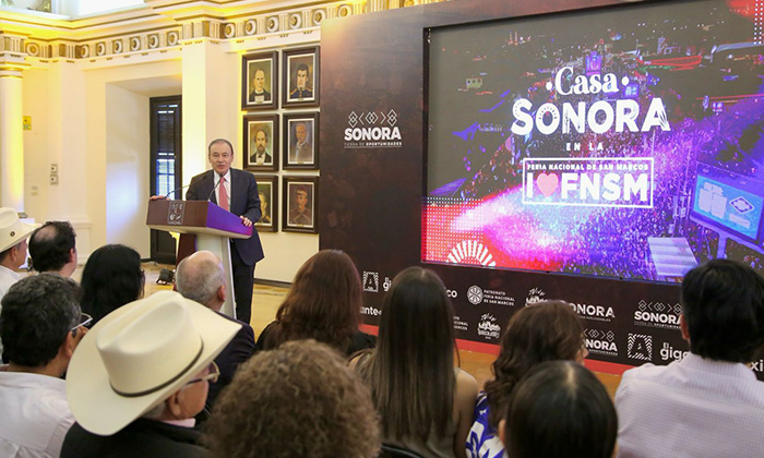 Gobernador Alfonso Durazo lleva riquezas sonorenses a la Feria San Marcos
