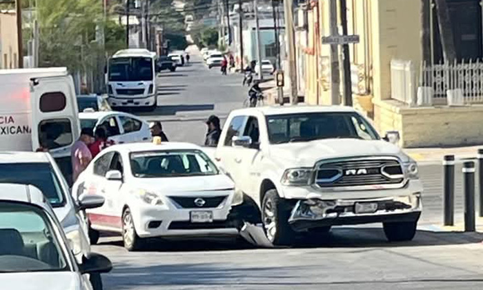 Resulta lesionado en accidente