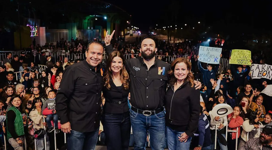 Carin León recibe reconocimiento por su apoyo a Misión Solar en Hermosillo
